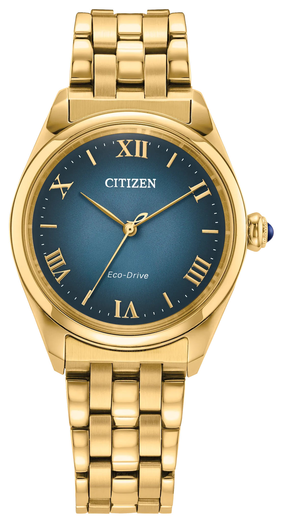 Citizen L Classic Blue Dial Stainless Steel Bracelet EM1142-84L